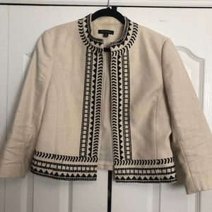Ann Taylor Embroidered Jacket
